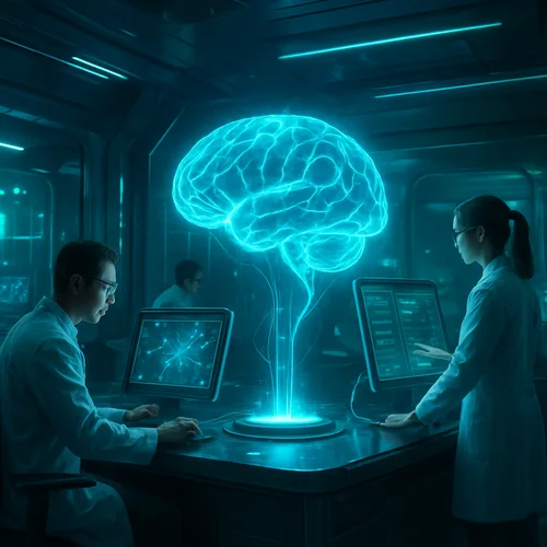 Atomare Neurovernetzung
