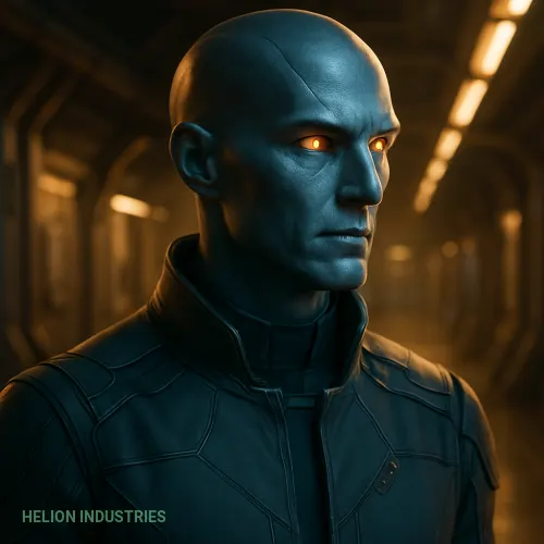 Dr. Kaelen Vrox - Chrono-Synthese-Techniker