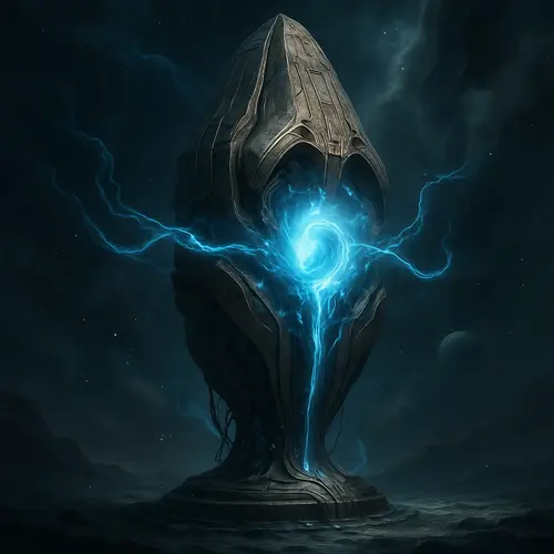 Das Herz des Stromausläufers
