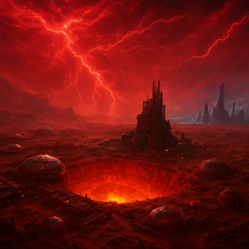 Der Sturm im Glühenden Krater