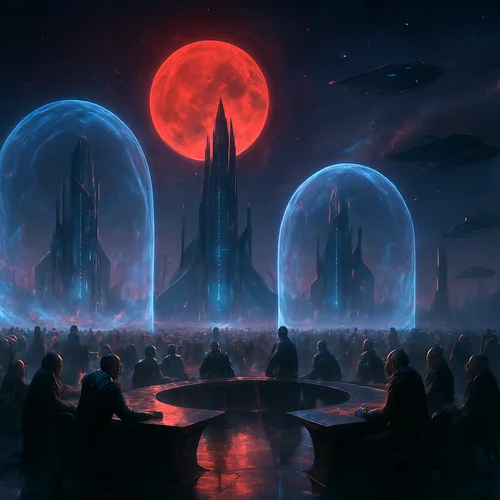 Die Verhandlungen unter dem Blutmond