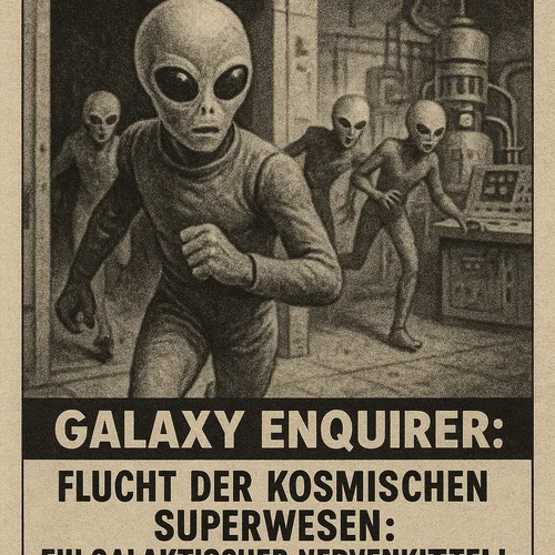 FLUCHT DER KOSMISCHEN SUPERWESEN: EIN GALAKTISCHER NERVENKITZEL!