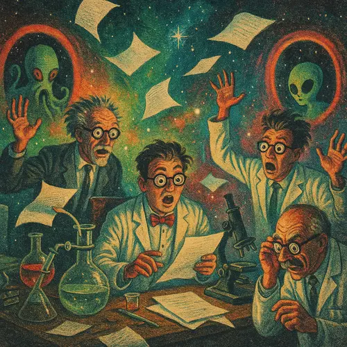GALAKTISCHER GEN-KRACH: WISSENSCHAFTLER IM WELTRAUM-WAHNSINN!