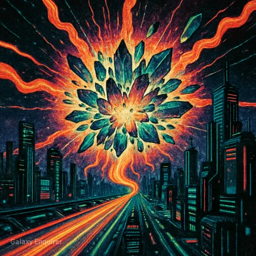 GALAKTISCHE PANIK IM HYPERRAUM-ADER H-3: EXPLOSION DER ZEITKRISTALLE RÜTTELT MEGACITY M-9!