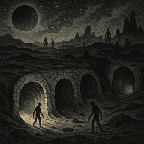 GEHEIME ALIEN-TUNNEL AUF VERLASSENEM PLANETEN ENTHÜLLT!