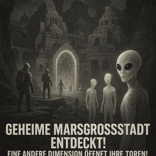 GEHEIME MARSGROSSSTADT ENTDECKT! EINE ANDERE DIMENSION ÖFFNET IHRE TOREN!
