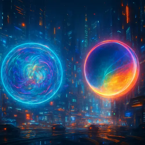Hologrammkerne, Farbspektren