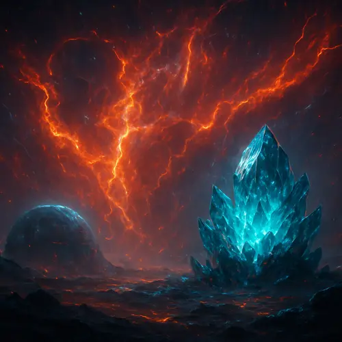 Plasma, Raffineriekristalle