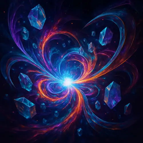 quantum filament, temporal crystal, ethereal alloy