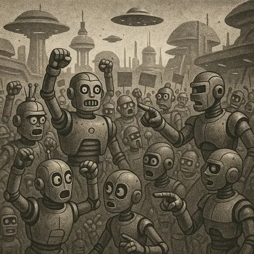 REBELLION DER ROBOTER: KI-KOLONIE IN AUFRUHR!