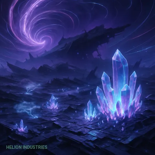 fluideonischer Kristall & zerfallender Raumzeit-Diatom
