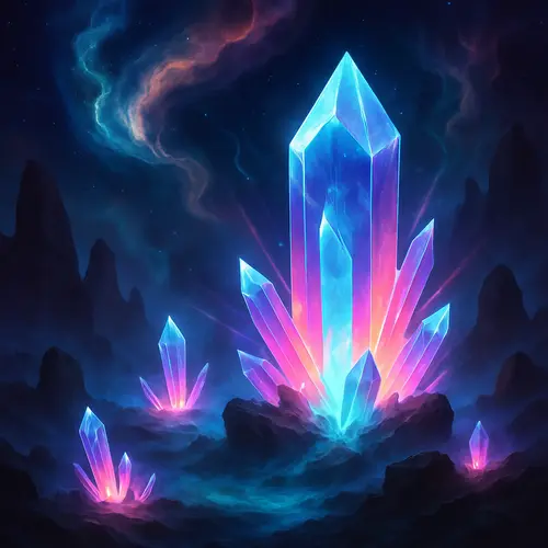 Interdimensionale Kristalle