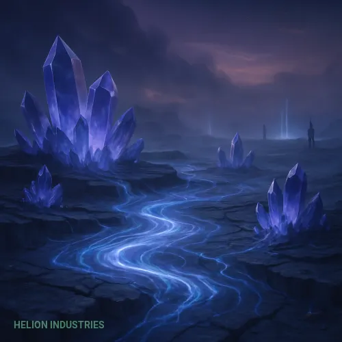 Quarzylith-Kristalle & Energetisches Flux-Relikt