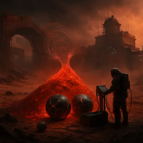 Roter Staub, Magnetfeldkerne