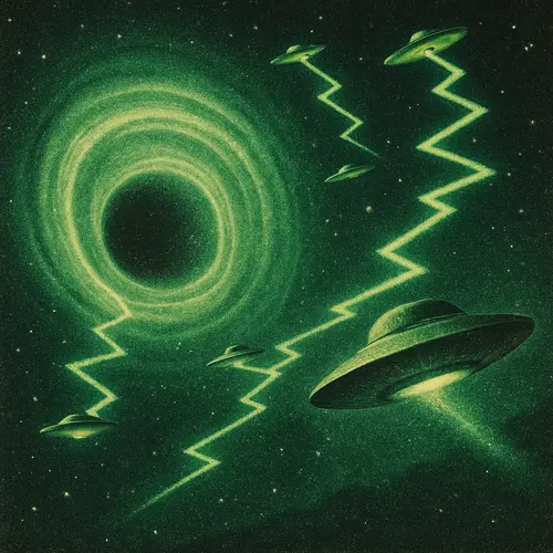 SCHOCKIERENDE GRAVITATIONS-SCHLEIFE! UFO-SPUK IM WELTRAUM