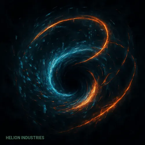 Quantenstrudel der Helix-Ebene