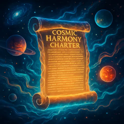 Kosmische Harmonie-Charta